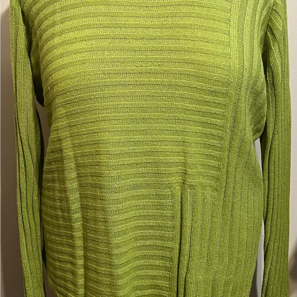 Ashley Stewart Lime Green Women's Sweater